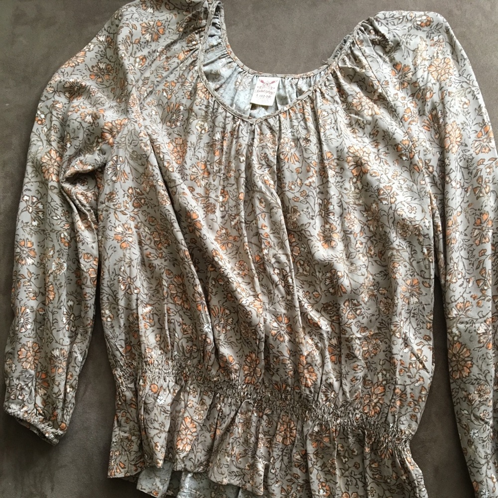 🌸Sale 3 for $10🌸 Faded Glory Peasant Top